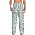 thumbnail image 3 of Xecao Tulips Flowers Men's Straight Lounge Pajama Pants: The Ultimate in Comfortable Sleepwear, 3 of 9