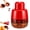 Red, variant on Cherry Pitter Tool Pit Remover,Hand Push 7-in-1 Cherry & Olive Pitter Plunger,Portable Fruit Seed Corer with 7 Holes for Kitchen
