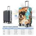 thumbnail image 4 of Fuzoiu Funny Swimming Chihuahua Print Suitcase Cover,Washable Luggage Covers for Suitcase,Elastic Luggage Protector Cover,Scratch Resistant Travel Suitcase Covers-X-Large, 4 of 7