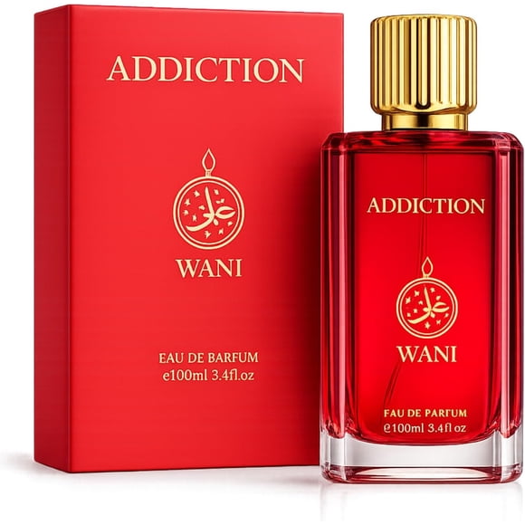 WANI Addiction Eau De Perfume 100 ml Long-Lasting Luxury Fragrance, Premium Arabic Aroma for Men & Women