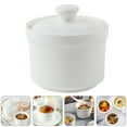 thumbnail image 4 of Ceramic Soup Pot Stew Bowl Restaurant Dessert Cup with Lid, 4 of 8