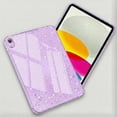 thumbnail image 4 of Funda Para Ipad 10th 10.9 /11th A16 Glitter Brillo Silicona Lila., 4 of 4