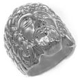 thumbnail image 1 of Gold Tone Jesus Hip Hop Style Ring (9), 1 of 1