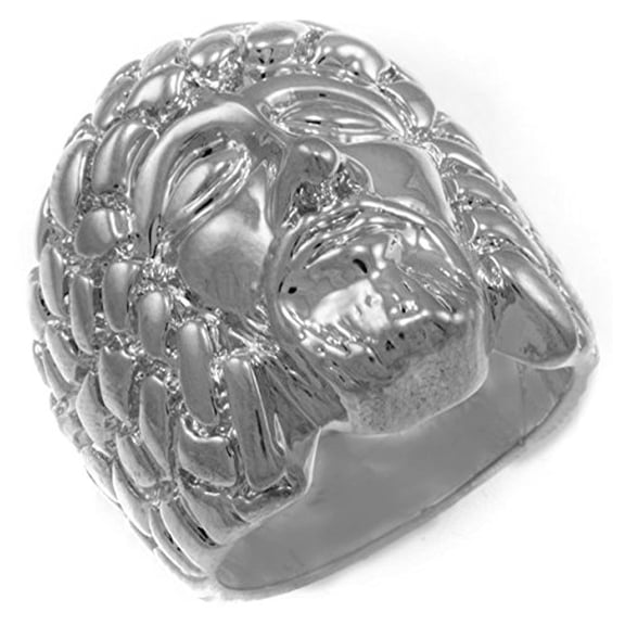 Gold Tone Jesus Hip Hop Style Ring (13)