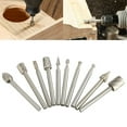 thumbnail image 4 of 20Pcs Carbide Cutting Burr Set, Carbide Engraving Bits & Wood Router Bits Set Fit for Dremel Drill Bits, Rotary Grinder Grinding for Woodworking Drilling, Metal Carving, Engraving, Polishing, 4 of 8