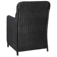 thumbnail image 5 of vidaXL 3 Piece Garden Dining Set Black, 5 of 5