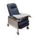 thumbnail image 1 of Sillón Reposet Tipo Hemodiálisis con Charola Desmontable | Tapicería Vinil Azul, Sistema de Reclinación y Elevación de Piernas, 1 of 5
