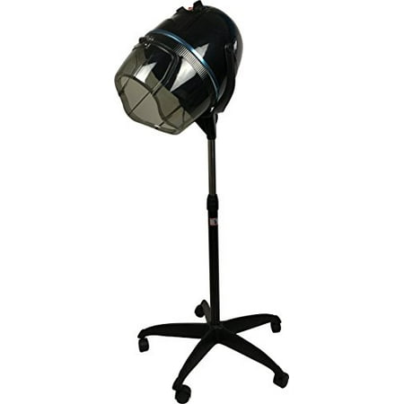 Electronic Auto Shut Off Timers - Ovente Professional Ionic Hair Dryer Stand, 1000-Watts, Timer with Auto-Shut Off, Adjustable Temperature Control, Black (HDS112B)