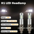 thumbnail image 2 of VIVIDCRAFT Super Bright H1 LED Headlight Kit High Low Beam Fog Driving Bulbs 6000K Whitβ, 2 of 8