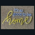thumbnail image 3 of Handmadetneonsign Is So Good To Be Home Neon Sign, Motivational Quotes Wall Art Decor, Bedroom Wall Decor, 3 of 5