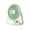 Green, variant on Desktop Fan with Motion Sensor Night Light, USB Rechargeable, 5 Speeds Foldable, Quiet, for Travel, Office, Bedroom