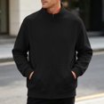 thumbnail image 2 of StSilkitty Zip up Jacket for Men Long Sleeve Stand Collar Jacket Coat Fall Lightweight Fashion Clothing with Pockets, 2 of 6