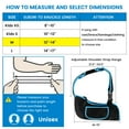 thumbnail image 3 of Arm Sling Shoulder Immobilizer for Men and Women, Adjustable Rotator Cuff Support Brace, Fit Left or Right, Comfortable Medical Slings for Elbow and Wrist Injury, Forearm Fracture, Surgery Recovery, 3 of 9