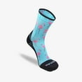 thumbnail image 3 of Zensah Pink Flamingos Socks (Mini-Crew) L / Sky Blue, 3 of 3