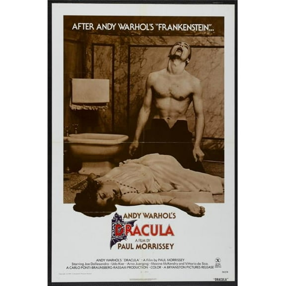 Posterazzi  Andy Warhols Blood for Dracula Movie Poster - 27 x 40 in.