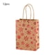thumbnail image 2 of Christmas Snowflake Tote Bag Christmas Tree Accompanying Gift Bags Holiday Party Kraft Flat Bottom Packaging Bags Gift Bags, 2 of 6