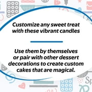 Great Value Spiral Birthday Candles, Assorted Colors, 24 Count