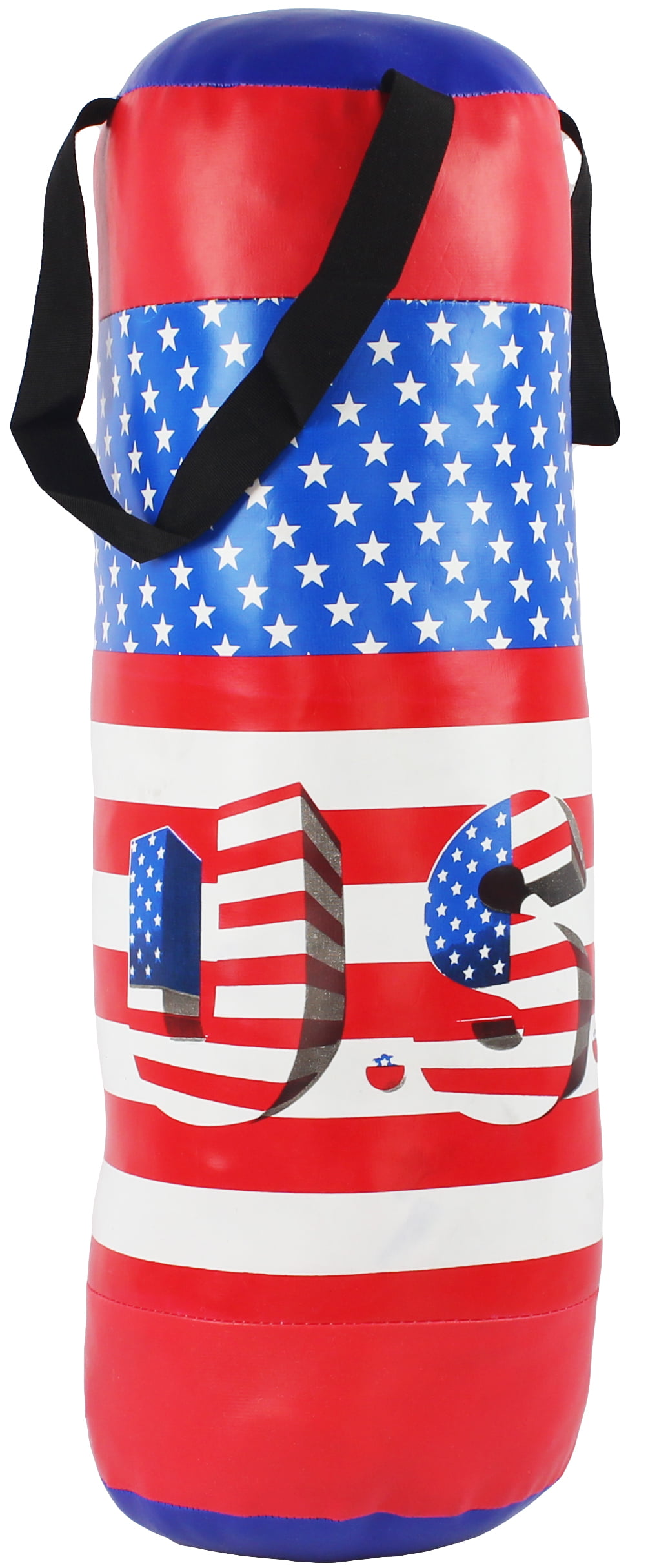 American Flag 26 Inch  Punching Bag Set of Gloves Included 