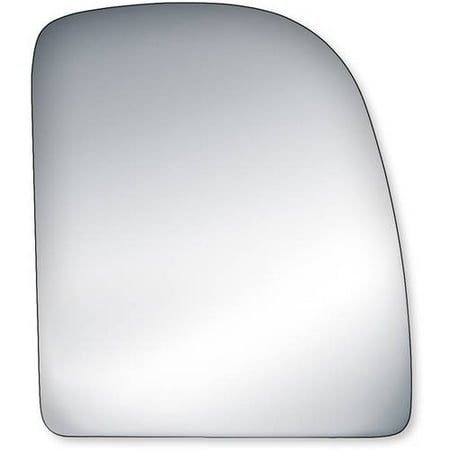 Econoline Mirror Glass (90237 - Fit System Passenger Side Mirror Glass, Ford Econoline 02-14, F250, F350, F450, F550 Super Duty 99-07, Ford Excursion 00-05 (towing mirror top)