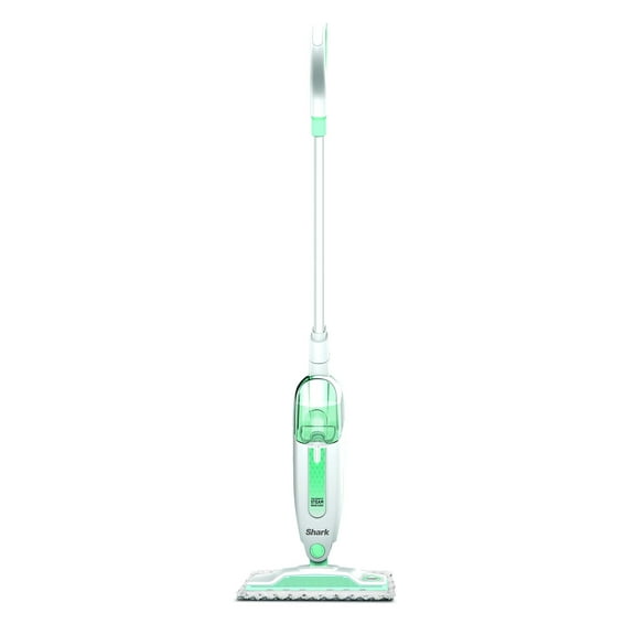 Shark S1000C Steam Mop, White/Seafoam Blue (Canadian Version), 12.68 fl oz