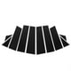 thumbnail image 5 of Calcomanía de post Pilar, Estilo 4D de Lado Negro Brillo Duradero Pilar de Pilar de Pilares de 10 Piezas para Automóbal, 5 of 7