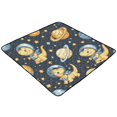 thumbnail image 7 of WOBOGO Yellow Dinosaur Space Pattern Baby Playmats Extra Large Waterproof Rollable Activity Pads for Toddlers 50×50inch, 7 of 7