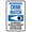 Warning Sign 3, variant on Nevada No Diving Sign - Complies with State Pool Safety Code, 8"x12" Security Metal Decor for Business Office Road Street Home Yard Garden
