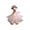 Pink, variant on 7 Inch Desk Goose Outfits, Mini Desk Goose Clothes with Skirt Rhinestone Hat Set, Funny Desktop Goose Accessories Decor Costume for tabletop Decor