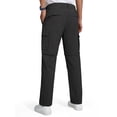 thumbnail image 3 of Pantalones de senderismo impermeables de secado rápido FREE SOLDIER negro 107x81 cm, 3 of 7