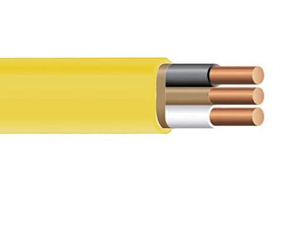 250 Ft 12/2 Solid Romex SIMpull NM-B Wire With Ground – Copper, Yellow Jacket, Brand New