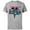 Athletic Heather, variant on Star Wars The Mandalorian IG-88 Neon Poster - Short Sleeve Cotton T-Shirt for Adults - Customized-Black