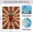 thumbnail image 3 of Diamond Art Kit for Adults, Cartoon Mouse Athletic Red Outfit Diamond Painting for Adults Beginners, 5D DIY Diamond Art Painting Kits, Colorful Diamond Painting Craft for Home Decor 12x16, 3 of 7