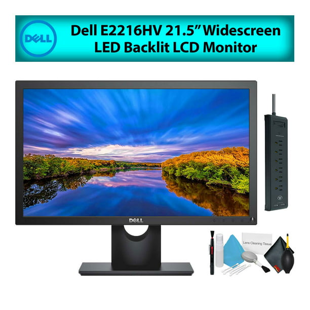 Twisted Dew electrode Dell 22" (E2216HV) Wide LCD Computer Monitor Renewed Deluxe Bundle -  Walmart.com