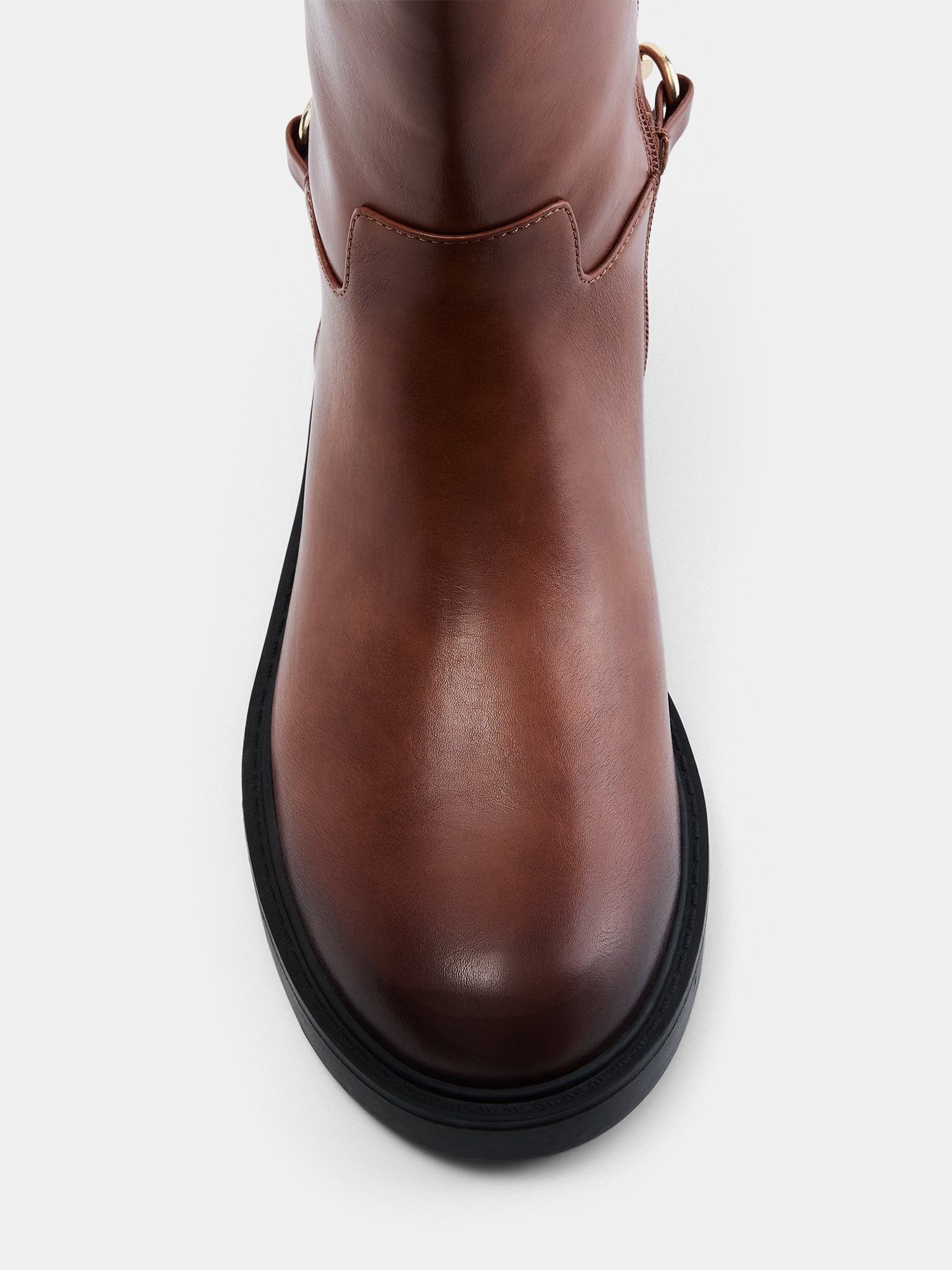 Scenario Women's Tall Faux Leather Riding Boots