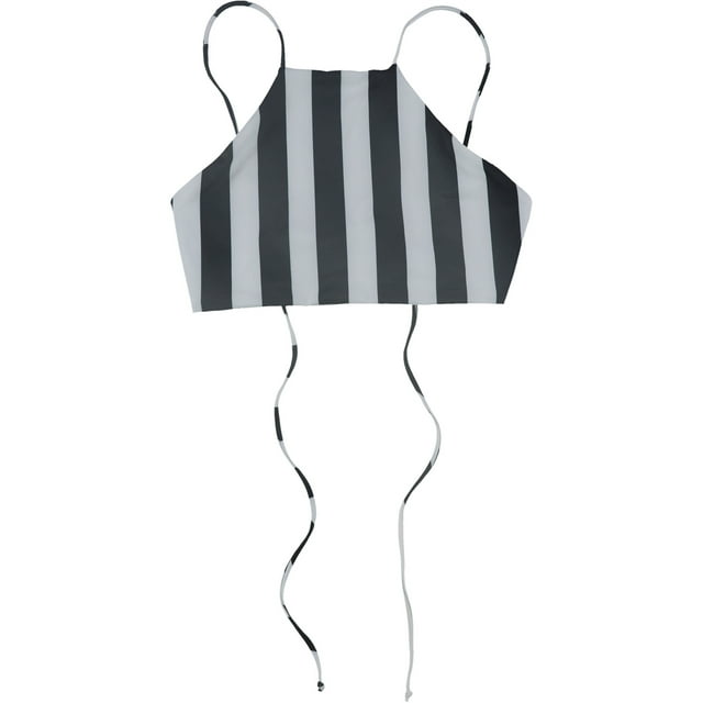 Tavik Womens Ryan Halter Swim Top, Black, Large