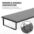 thumbnail image 4 of MotionGrey Monitor Stand Riser, 39.4 Inch Ergonomic Desk & tabletop Desktop Stand for Laptop, Desktop Shelf, Computer, MacBook, Notebook, PC - Black, 4 of 5