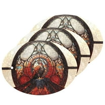 Eagle Church Window 3 Pack Dish Sponges Bulk Natural Sponges Compressed Sponges Non-Scratch for Kitchen Cleaning Dishes