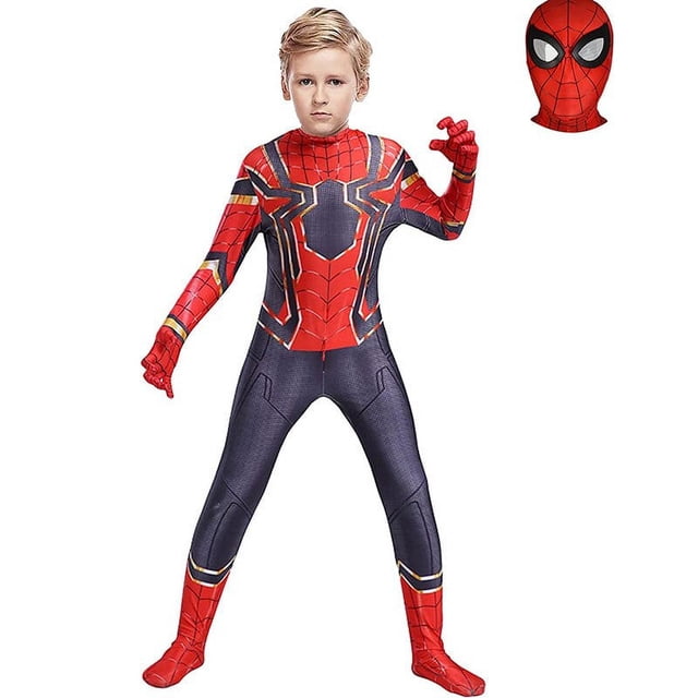 Miles Morales-disfraz de Spiderman para niños, traje de Peter Parker Zentai de superhéroe, de LICRA