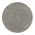 thumbnail image 2 of Unique Loom Everyday Shag Collection Area Rug - Solid (5' Round Light Gray), 2 of 6