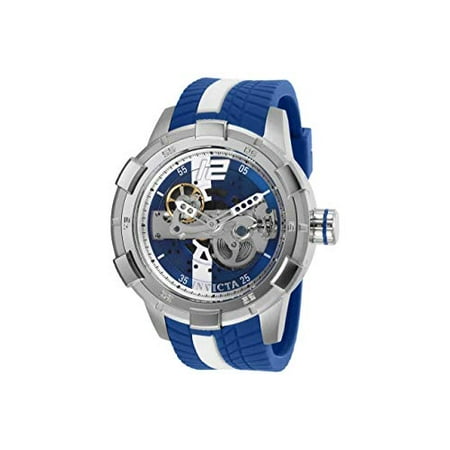 Invicta Men's 28593 S1 Rally Automatic Multifunction Blue, Silver Dial Watch