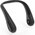 thumbnail image 2 of Ventilador de cuello sin aspas, batería recargable de 5000 mAh, 3 velocidades, ángulo ajustable, ventilador de cuello portátil manos libres para uso en exteriores e interiores, certificado, 2 of 8