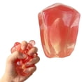 thumbnail image 2 of STPToys Pomegranate Shaped Slow Rebound Stress Relief Gadget, Soft Squeezable Sensory Relaxation Accessory, Perfect Party Favors, Event Reward Gifts, 2 of 8