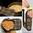 thumbnail image 5 of Yayeee Oven Mitts and Pot Holder Set of 4 Heat Resistant Kitchen Gloves Baking Hot Pad, Classic Floral, 5 of 5