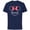 Navy, variant on Disney Minnie Mouse Freundin Head Icon Magic Friend German- Short Sleeve Cotton T-Shirt for Adults - Customized-Black