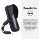 thumbnail image 4 of Rearview Phone Holder Motorbike Phone Bag with Sunvisor 360 Degree Rotating Mount Holder for Phone Up to 6.5inch, 4 of 4
