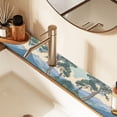 thumbnail image 2 of Yayeee Faucet Mat for Kitchen Sink 30" Diatomite Long Splash Guard Pad, Beige Mountain, 2 of 7