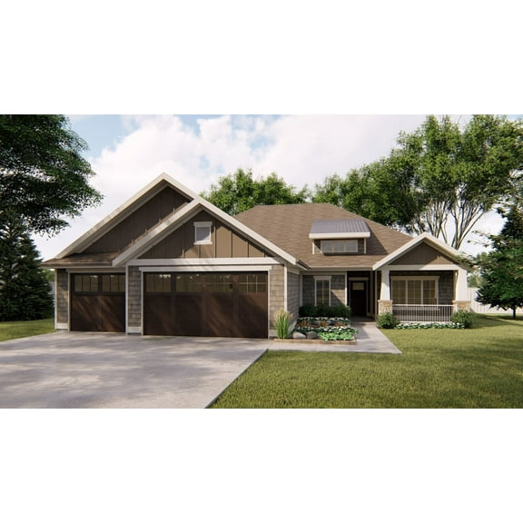 Advanced House Plans: Builder Ready Blueprints | Ridgeway 29368 | 1 Story Plan