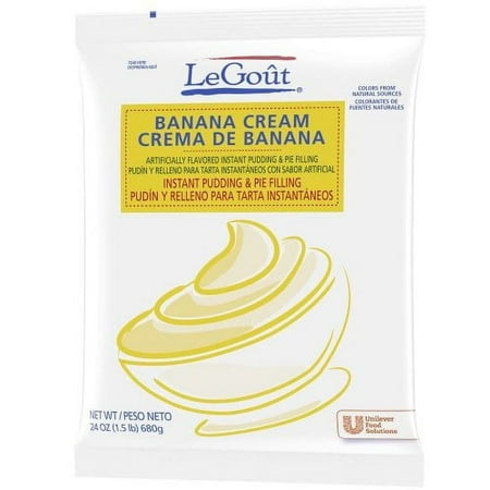 LeGout Banana Cream Instant Pudding and Pie Filling  3750076950 (9575)