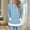 Sky Blue, variant on Brondbend Women Hoodie Hooded Sweatshirt Women Long Sleeved Pockets Drawstring Pullover Stripe Casual Loose Tops Lady Festival Fall Winter Wear Sky Blue