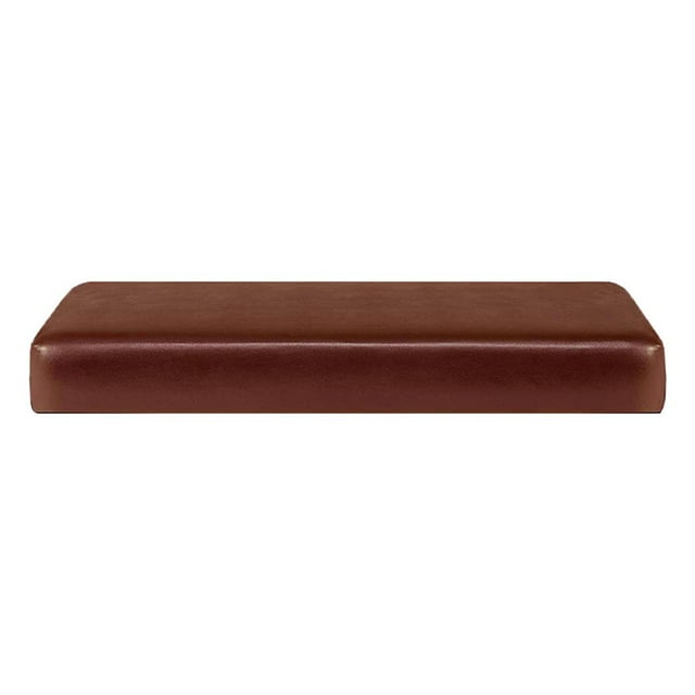 Housse de Coussin de Sofa 1/2/3 Places en Cuir PU Extensible, Housses de Siège de Canapé pour Salle à Manger
